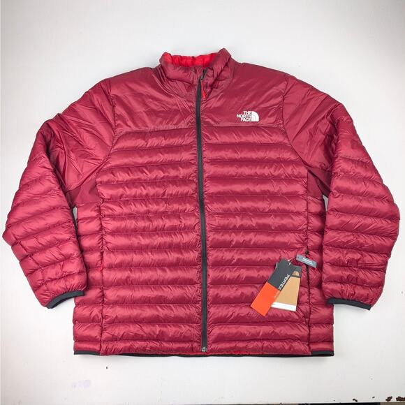 The North Face Men's XL Terra Peak Puffer Jacket - Beetroot Red